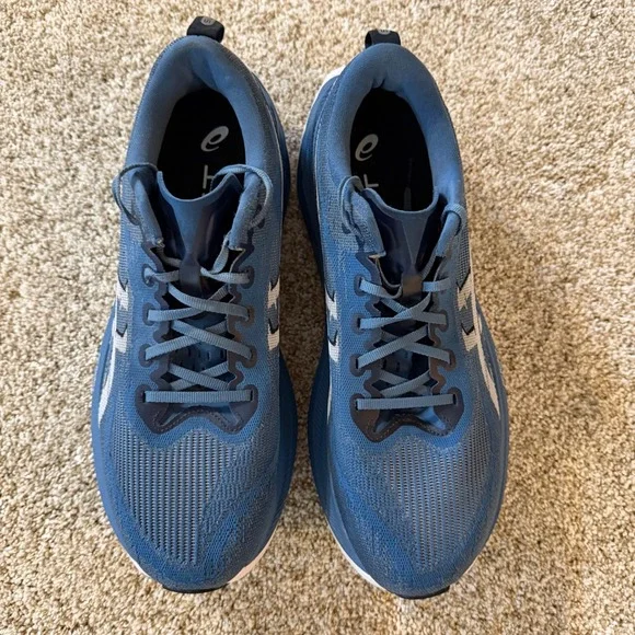 ASICS Superblast Men Running Shoes Blue Grey 1013A142 Size 11.5 US